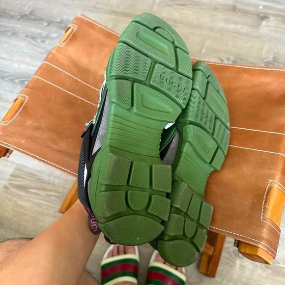 Gucci Flashtrek Sneakers (SEGA Green) - Picture 7 of 9